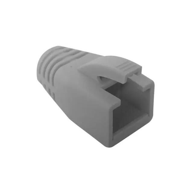 STRAIN RELIEF BOOT, WHITE, 7.5MM