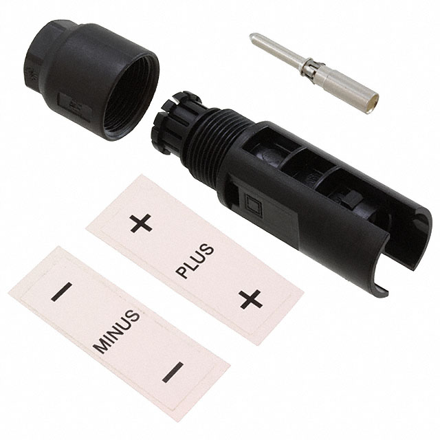 CONN MALE COUPLER UNKEYED 10AWG
