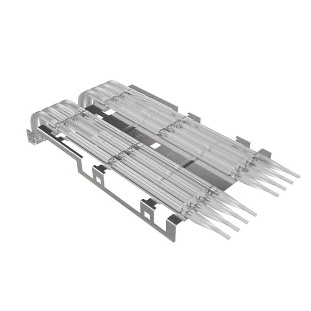 1X2 OSFP QUAD LIGHT PIPE ASSEMBL