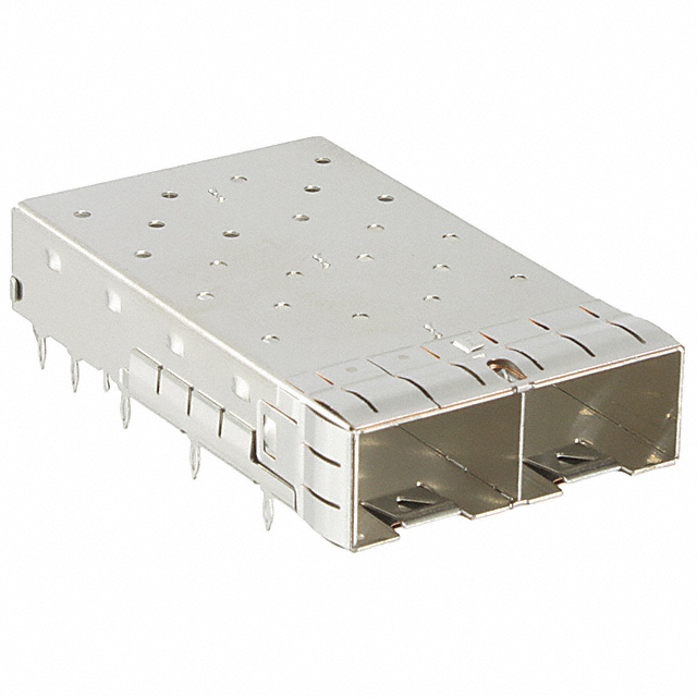 CONN SFP+ CAGE 1X2 PRESS-FIT R/A