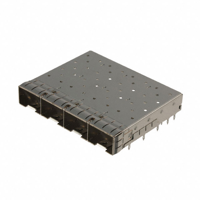 CONN SFP+ CAGE 1X4 PRESS-FIT R/A