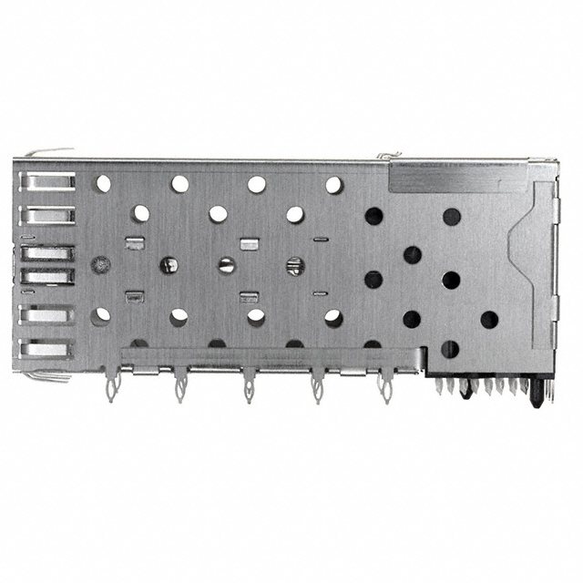 CONN SFP RCPT W/CAGE 2X1 40P R/A