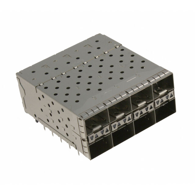 CONN SFP+ RCP W/CAGE 2X4 160P RA