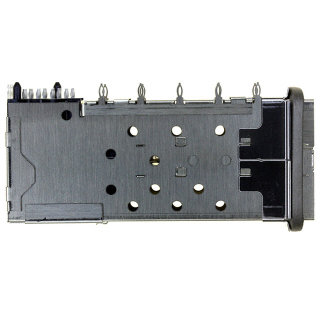 CONN SFP+ RCPT W/CAGE 2X1 40P RA