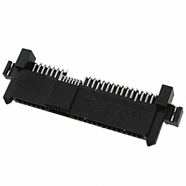CONN SAS RCPT 29POS SLD R/A SMD