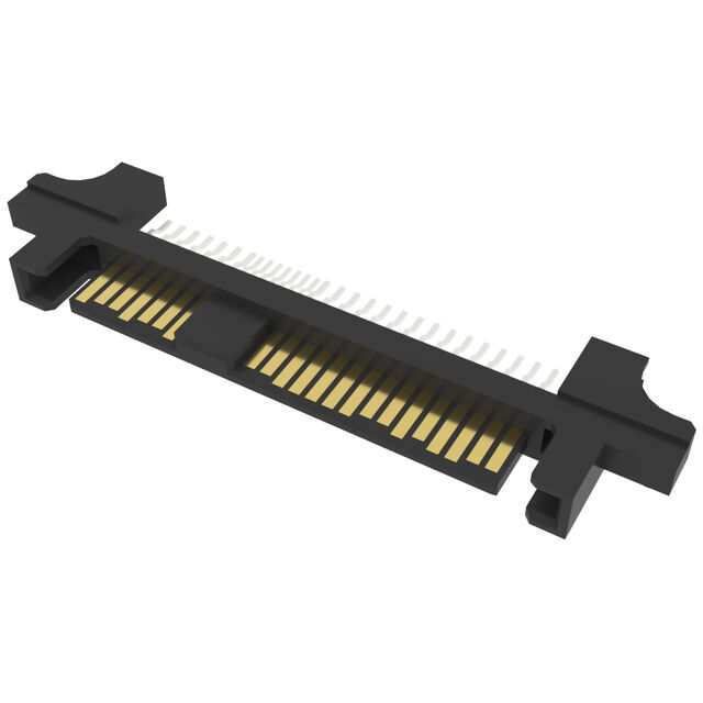 CONN SAS PLUG 29POS SLD R/A SMD