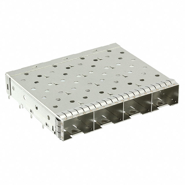 CONN SFP+ CAGE 1X4 PRESS-FIT R/A