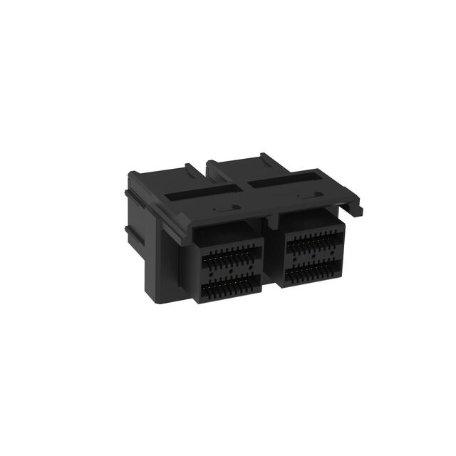 CONN MINI HD SAS RCPT 1X2 72P RA
