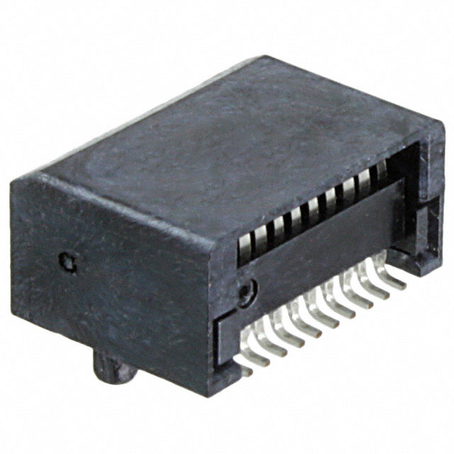 CONN ZSFP+ RCPT 20POS SLD RA SMD