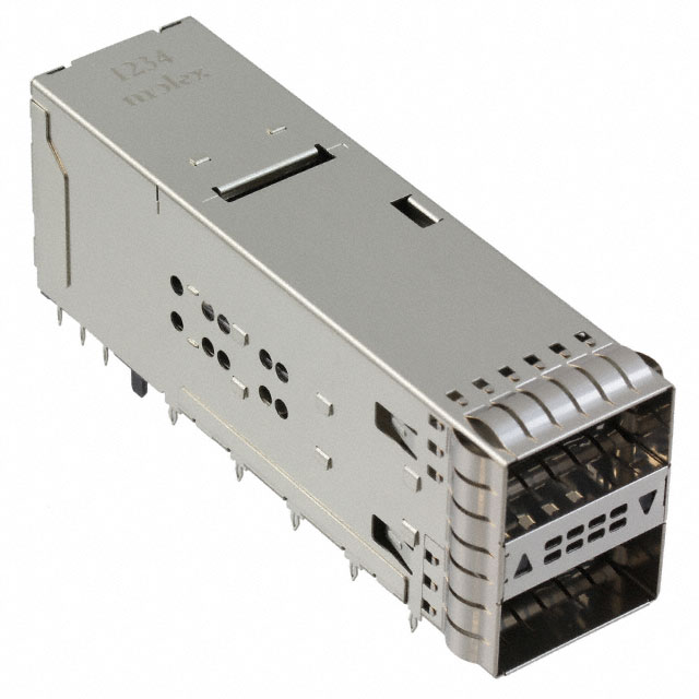 CONN ZQSFP+ RCPT CAGE 2X1 76P RA