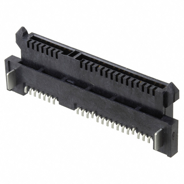 CONN SATA RCPT 22POS SLD R/A SMD