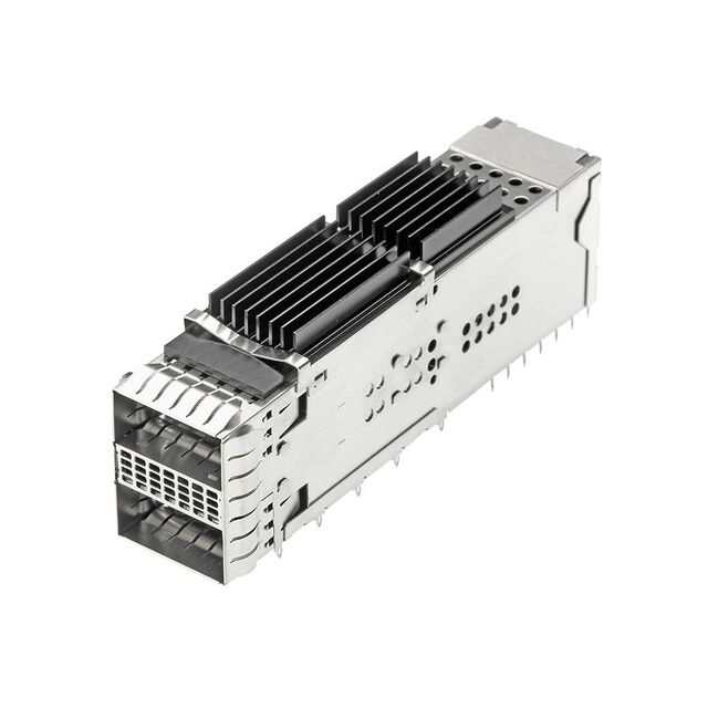 2X1 QSFP-DD W/ FLAT TOP HS AND L