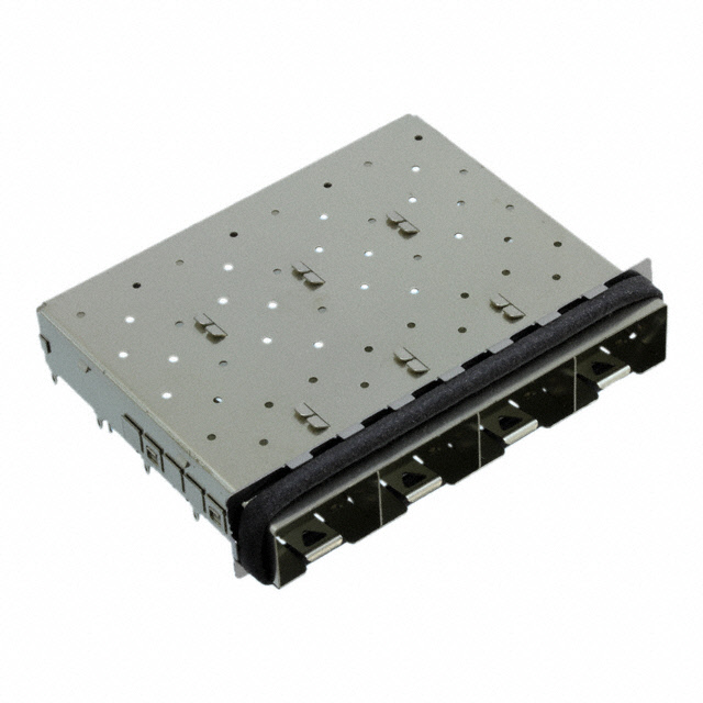 CONN SFP+ CAGE 1X4 PRESS-FIT R/A