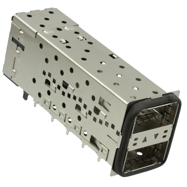 CONN QSFP+ RCP W/CAGE 1X2 76P RA