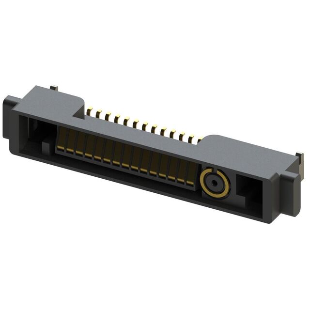 CONN MULTI-PURP RCPT 16P R/A SMD