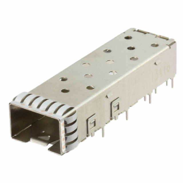 CONN SFP+ CAGE SLD R/A