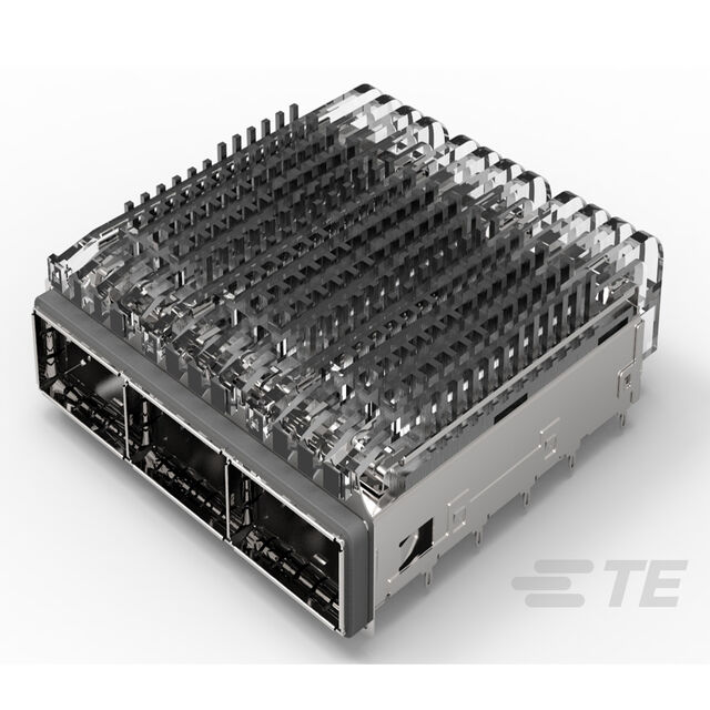 CONN QSFP CAGE 1X3 PRESS-FIT R/A