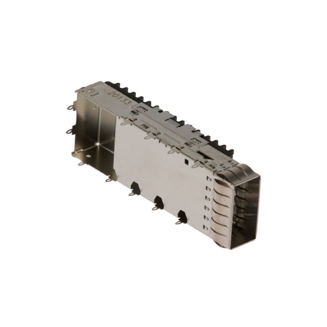 CONN QSFP28 CAGE W/HSINK R/A