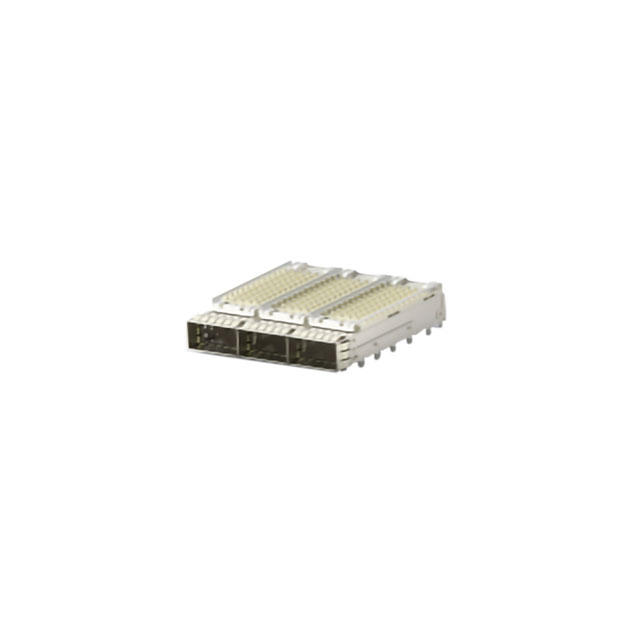 CONN QSFP28 CAGE 1X3 W/HSINK R/A