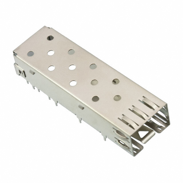 CONN SFP CAGE THROUGH HOLE R/A