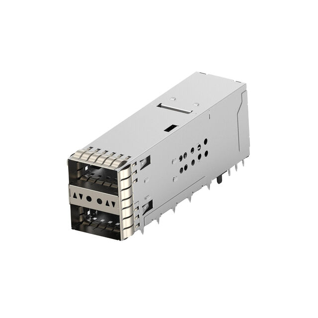 ZQSFP+ STACKED REC ASSEMBLY 2X1,