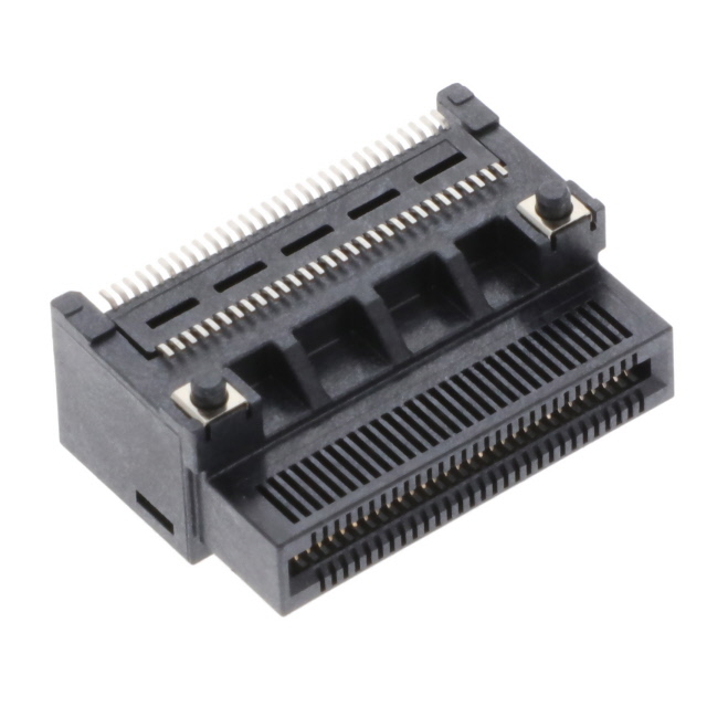 CONN OSFP RCPT 60POS SLD R/A SMD