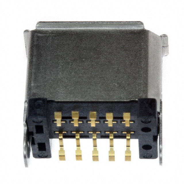 CONN SCR PLUG 10POS SLD SMD