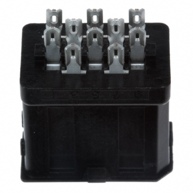 CONN SCR RCPT 10POS SLD CUP STR