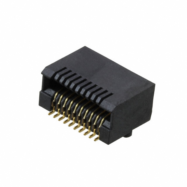 CONN SFP RCPT 20POS SLD R/A SMD