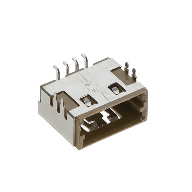 CONN AUTO LAN PLUG 4P SLD RA SMD