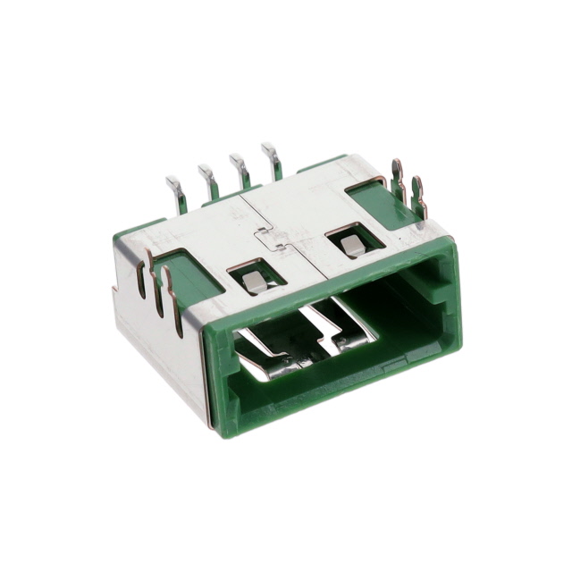 CONN AUTO LAN PLUG 4P SLD RA SMD