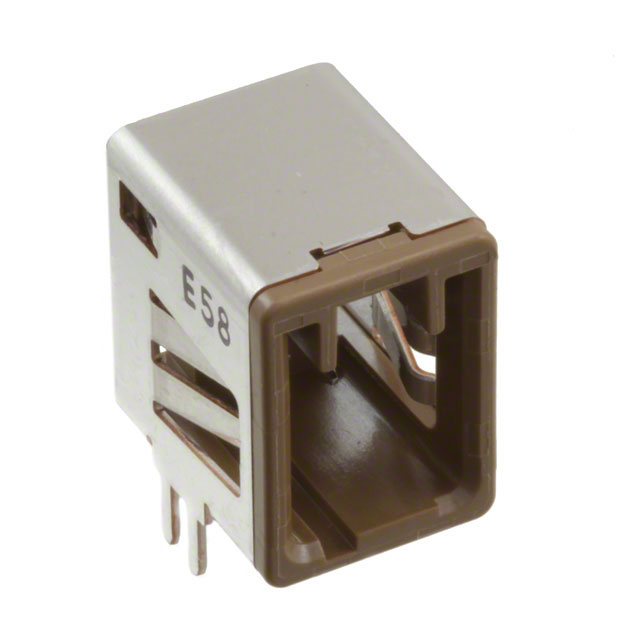 CONN AUTO LAN PLUG 4P SLD RA SMD