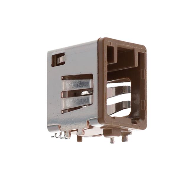 CONN AUTO LAN PLUG 4P SLD RA SMD