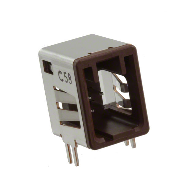 CONN AUTO LAN PLUG 4P SLD RA SMD