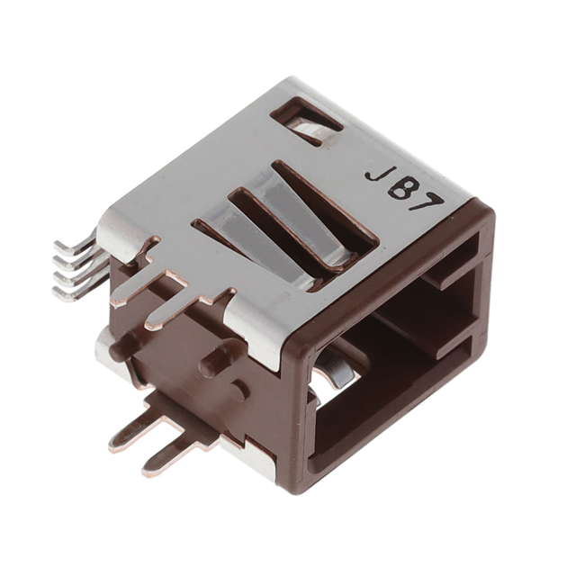 CONN AUTO LAN PLUG 4P SLD RA SMD