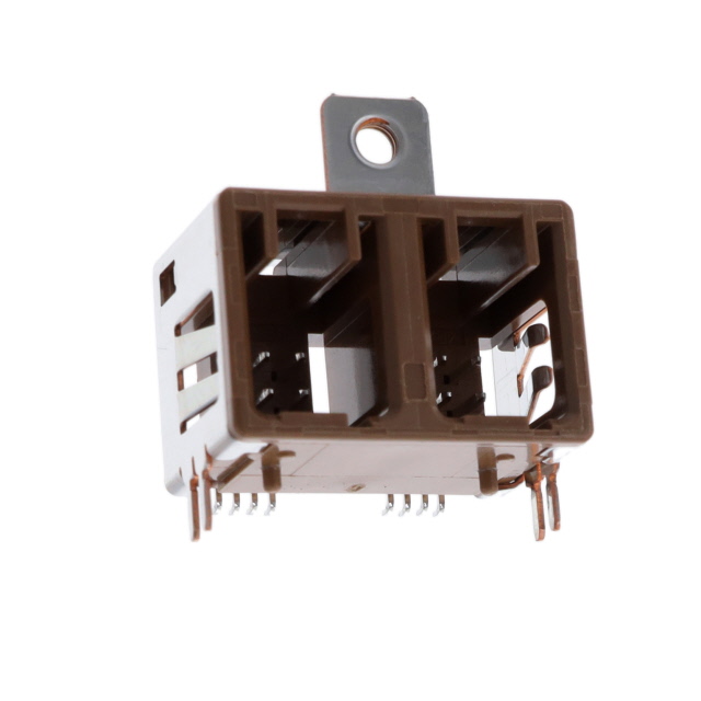 CONN AUTO LAN PLUG 1X2 8P RA SMD