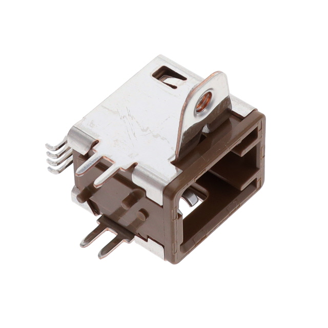 CONN AUTO LAN PLUG 4P SLD RA SMD