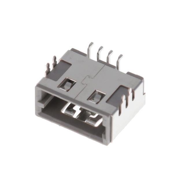 CONN AUTO LAN PLUG 4P SLD RA SMD