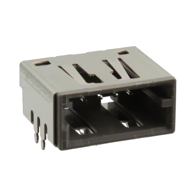 CONN AUTO LAN PLUG 4P SLD RA SMD