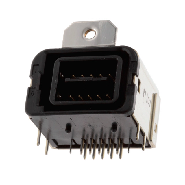 CONN AUTO LAN PLUG 10POS SLD R/A