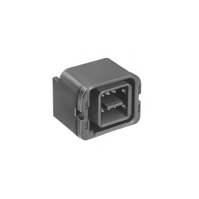 CONN AUTO LAN PLUG 6POS SLD R/A