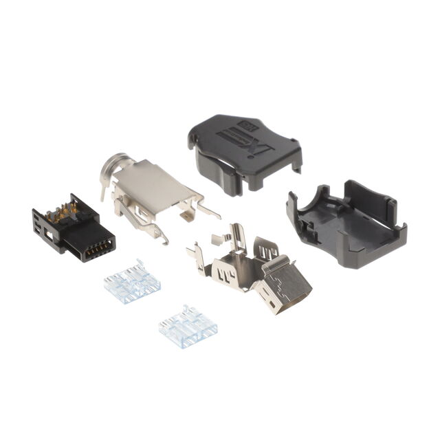 PLUG B KEY 8POS IDC 22AWG