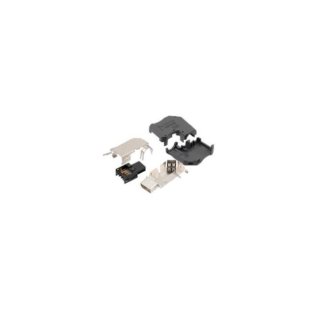 IX PLUG A CRIMP, 26-28AWG, RIGHT