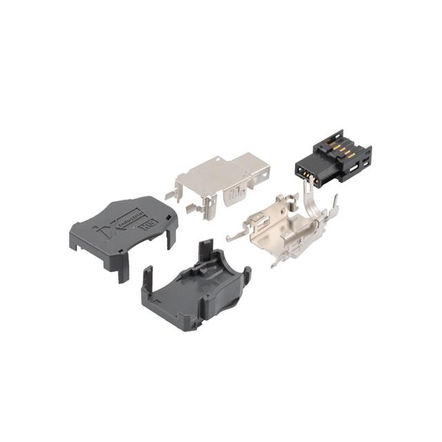 IX INDUSTRIAL PLUG, 10GIG, B KEY