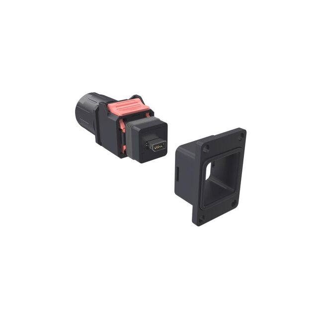 RECTANGULAR PUSH PULL IP67 INDUS