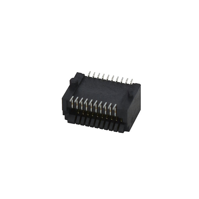 CONN SFP+ RCPT 20POS SLD R/A SMD