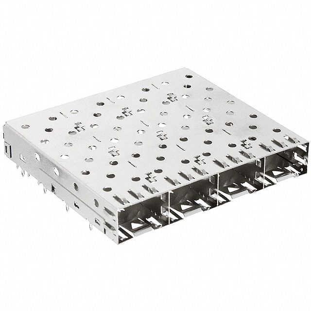 CONN SFP CAGE 1X4 PRESS-FIT R/A