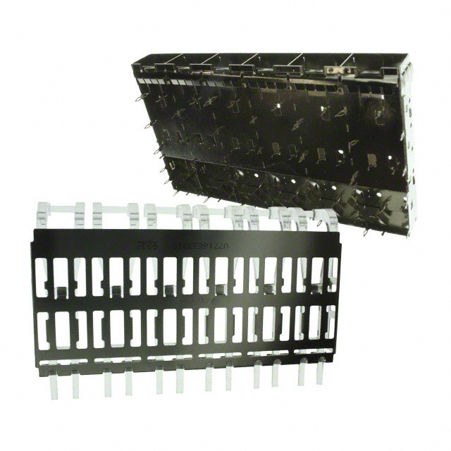 CONN SFP+ CAGE 1X6 PRESS-FIT R/A