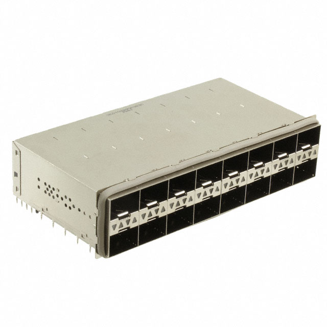 CONN SFP RCPT W/CAGE 2X8 320P RA