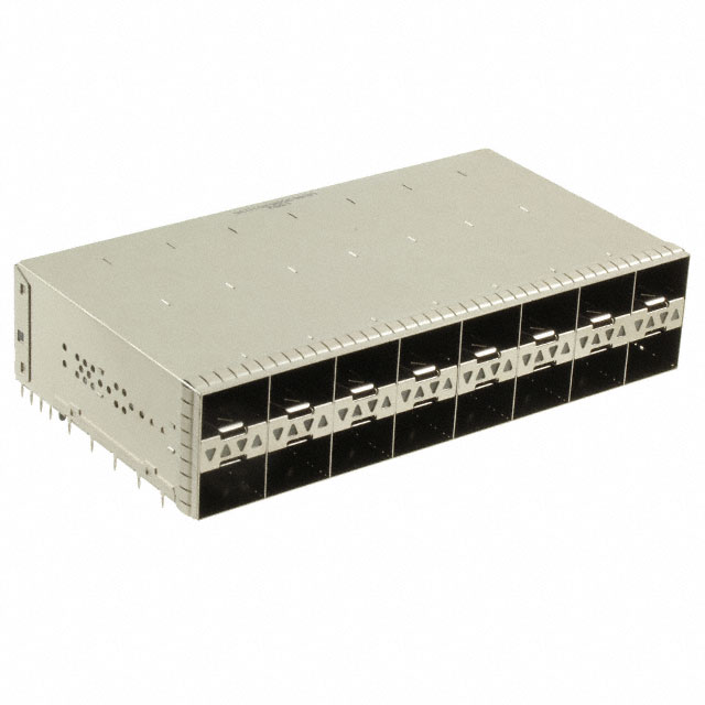 CONN SFP RCPT W/CAGE 2X8 320P RA